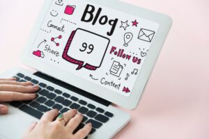 Blog is part of content marketing